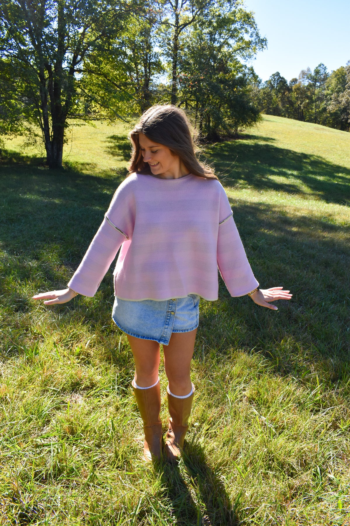 The Olive & Blush Reversible Sweater