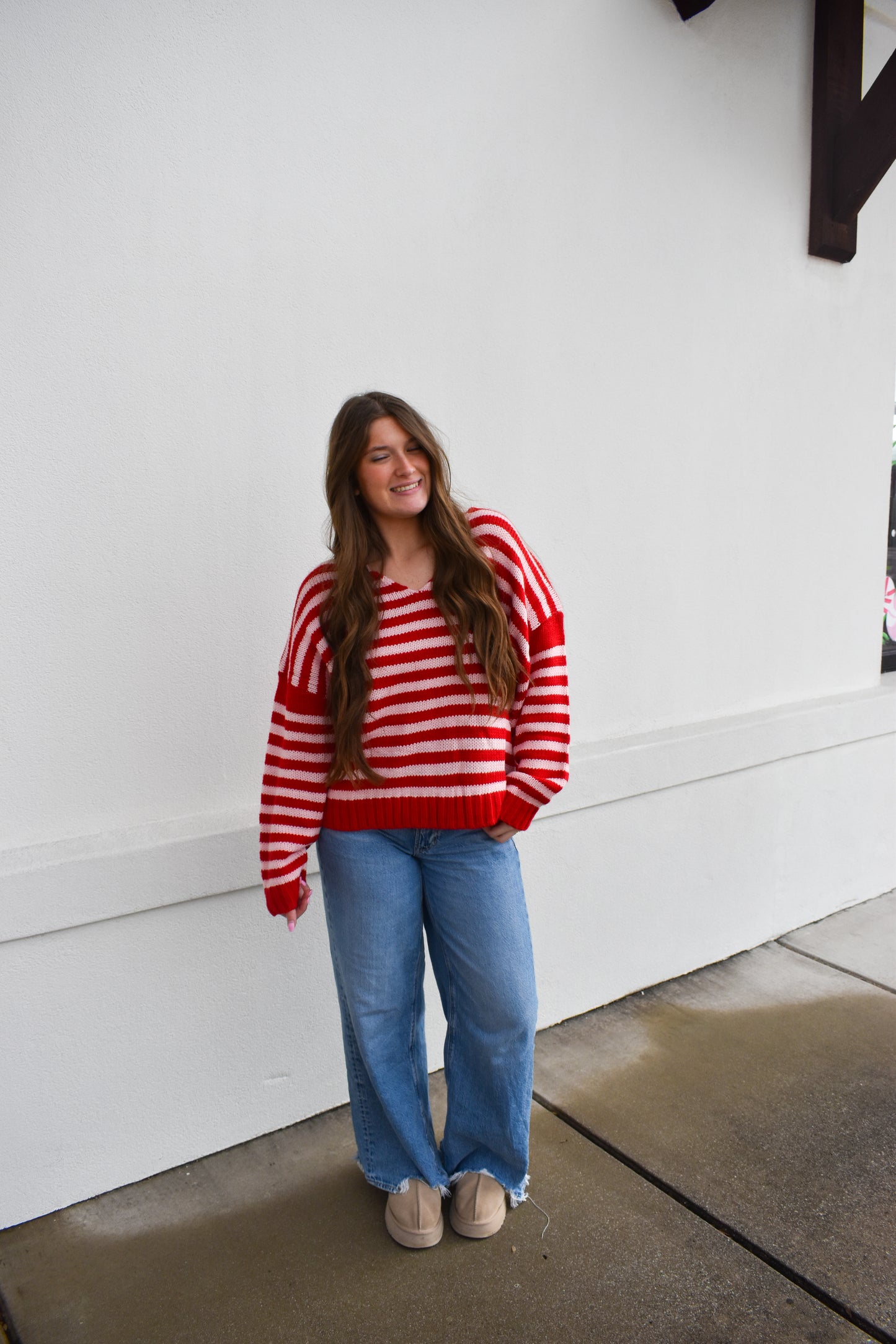 Love Bug Stripe Sweater
