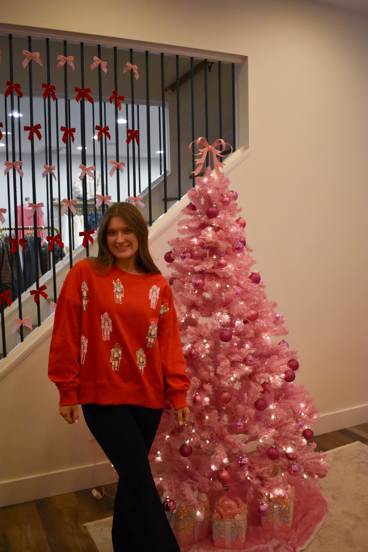 Christmas Nutcracker Oversized Sweatshirt