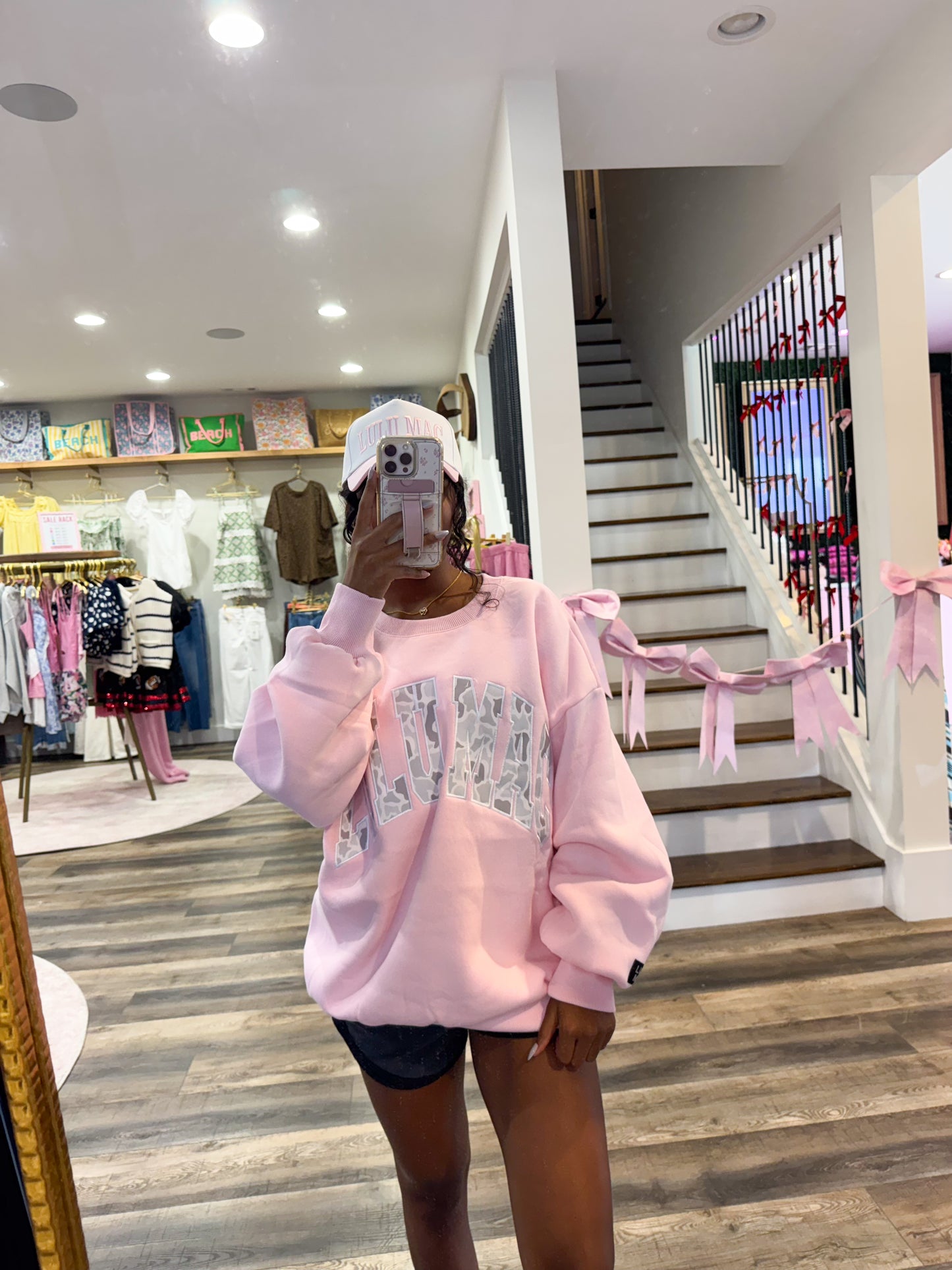 Lulu Mac Light Camo: Pink