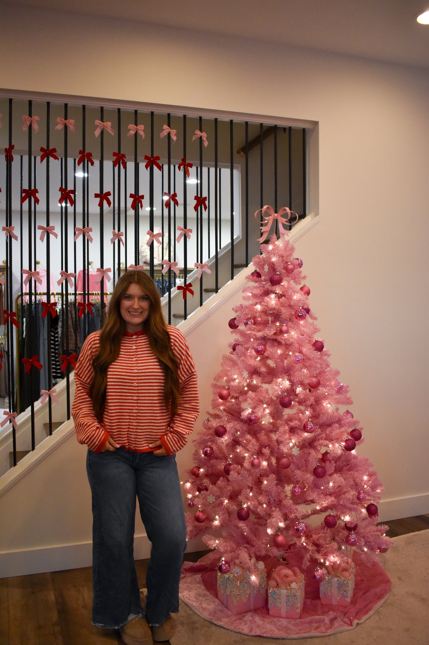 Piper Cardigan - Mini Striped