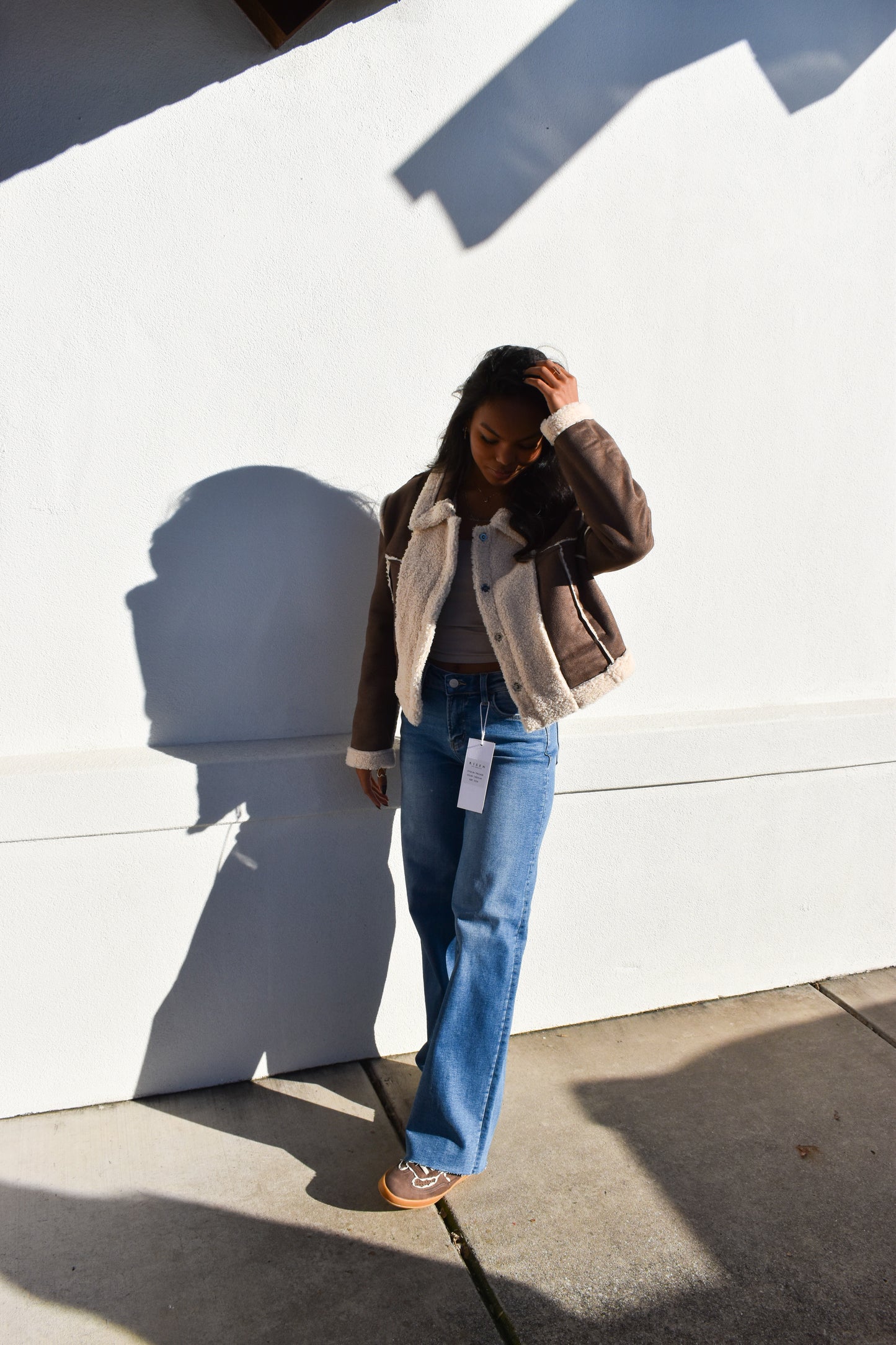 Classic Wool Jacket: Brown