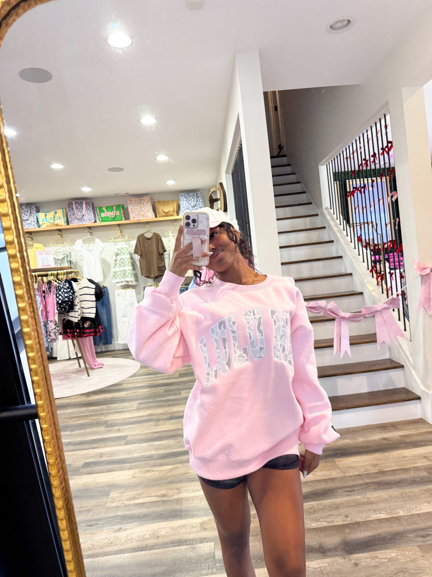 Lulu Mac Light Camo: Pink