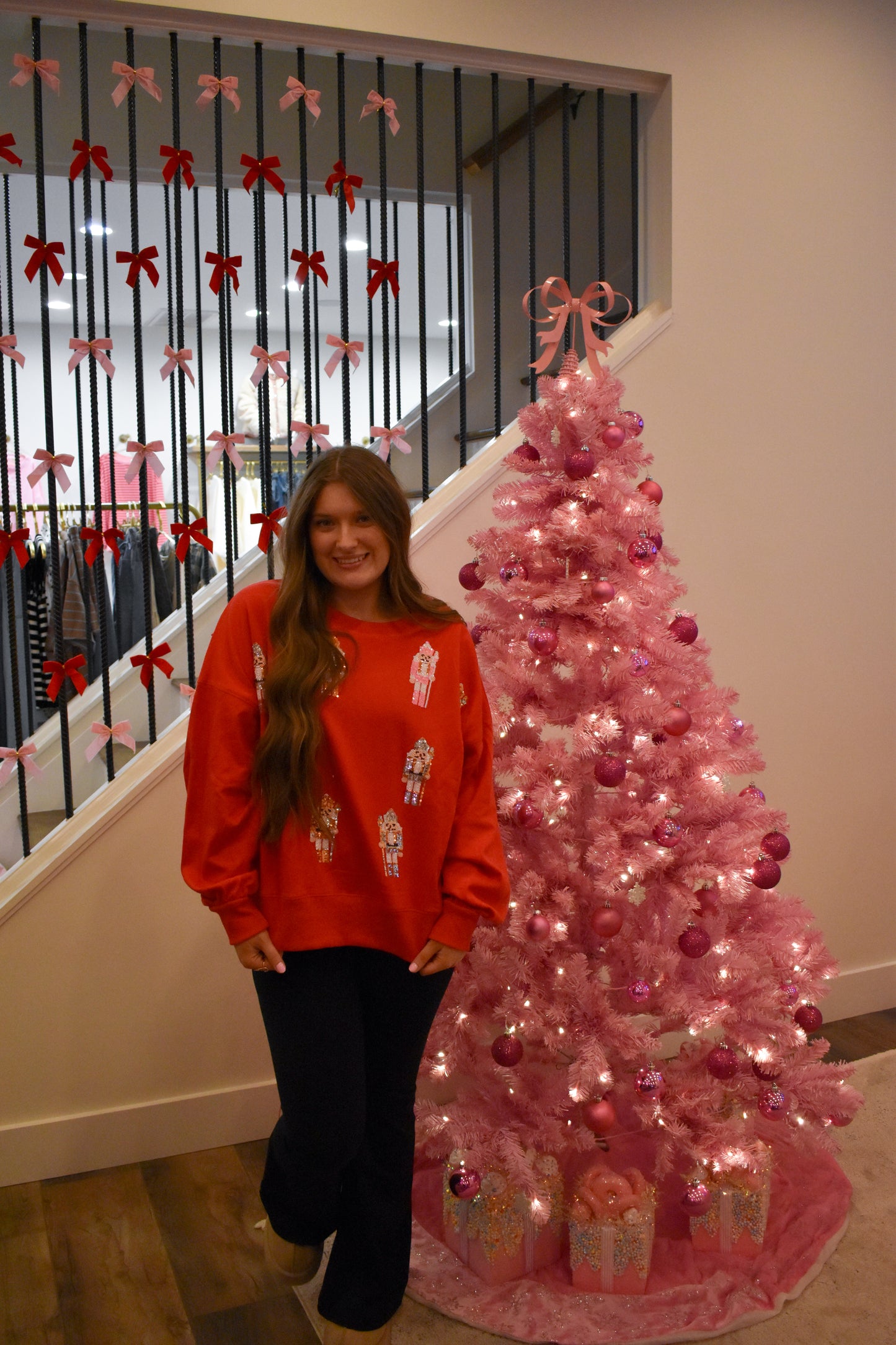 Christmas Nutcracker Oversized Sweatshirt