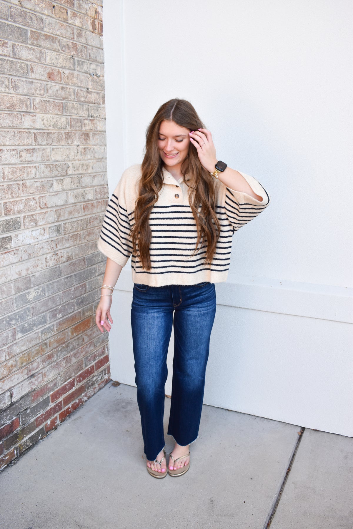 Autumn Coast Stripe Sweater