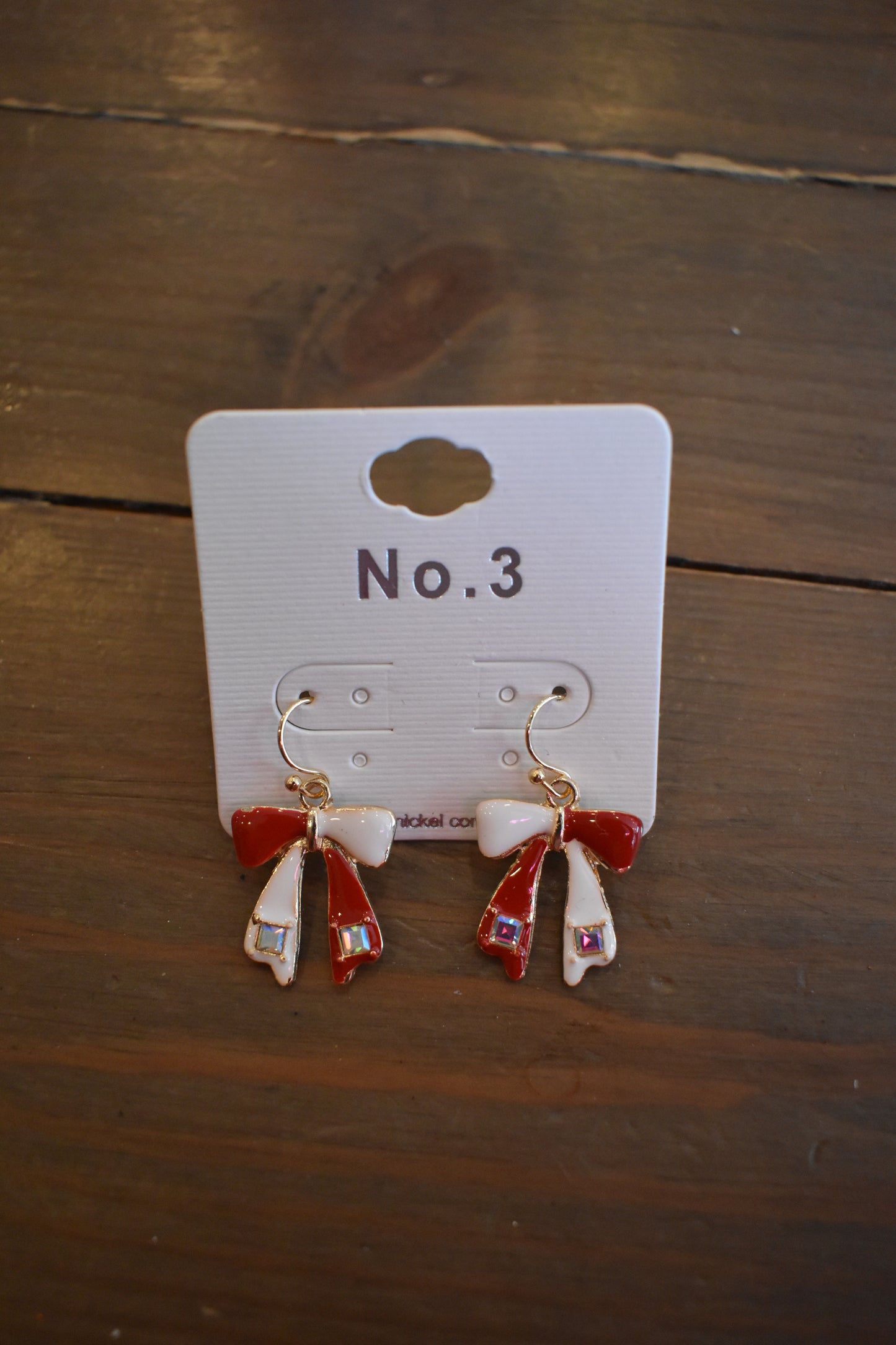 Bow Game Day Earrings