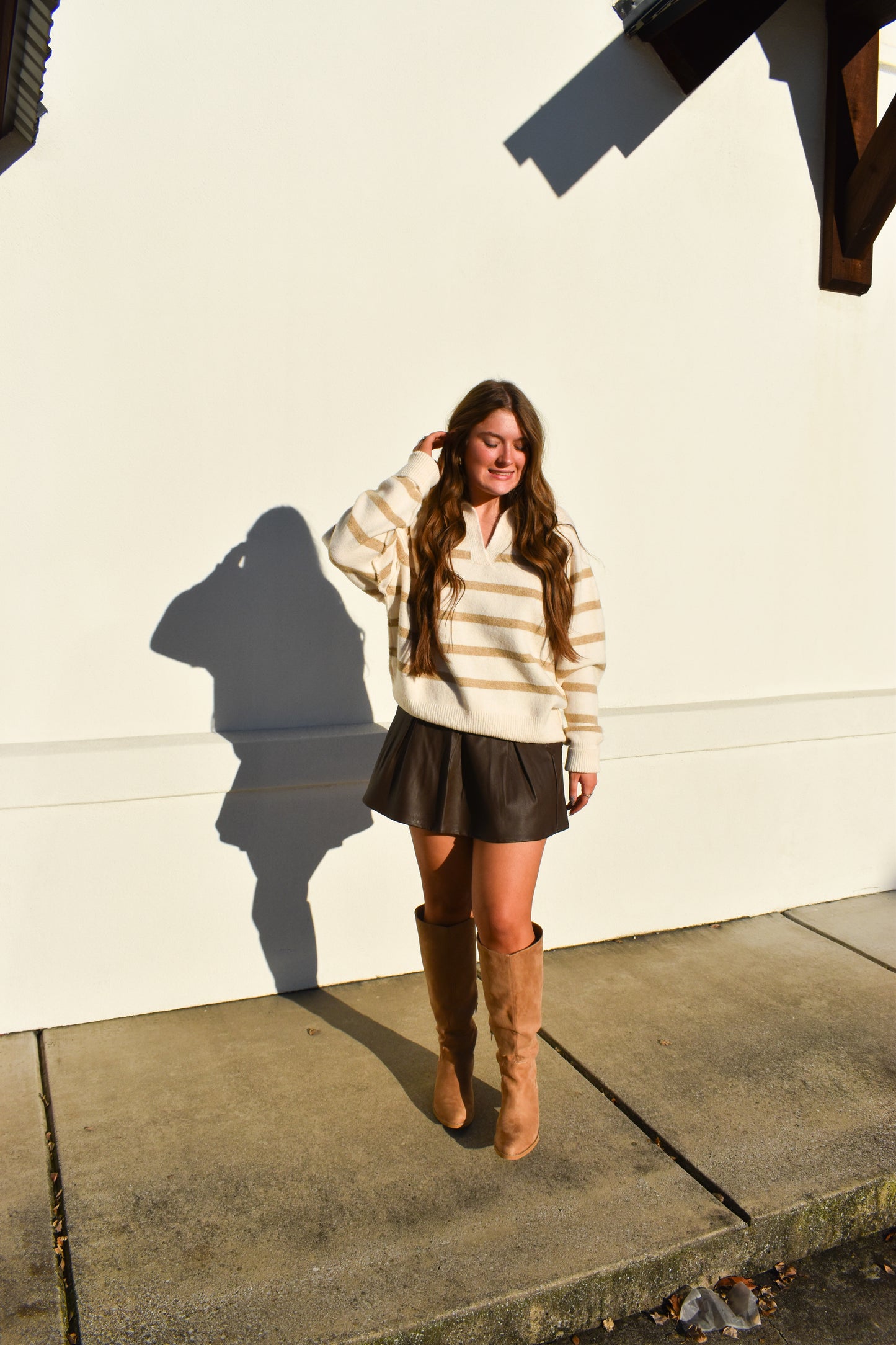 Cozy Classic Stripe Sweater