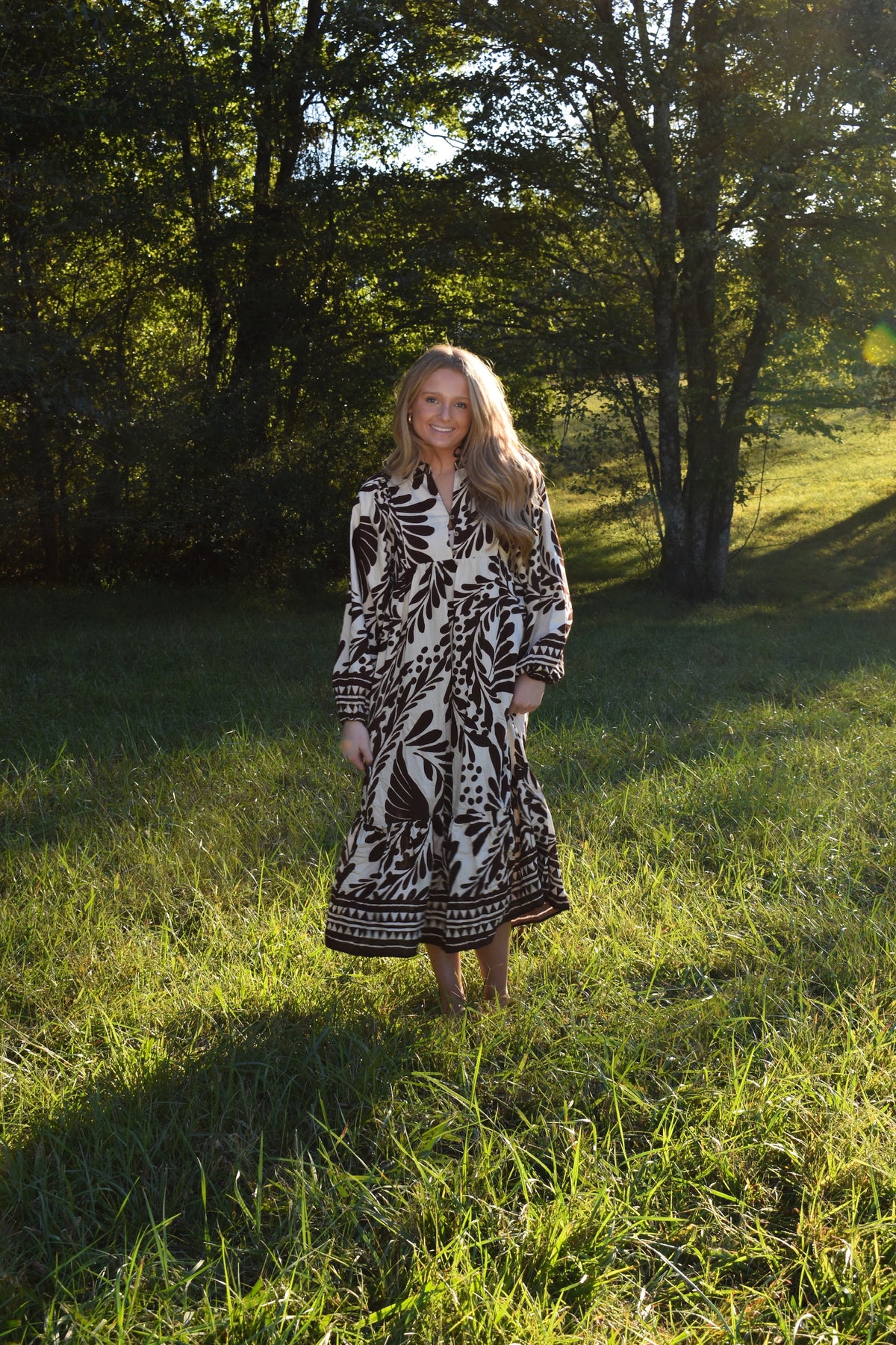 The Sienna Floral Midi