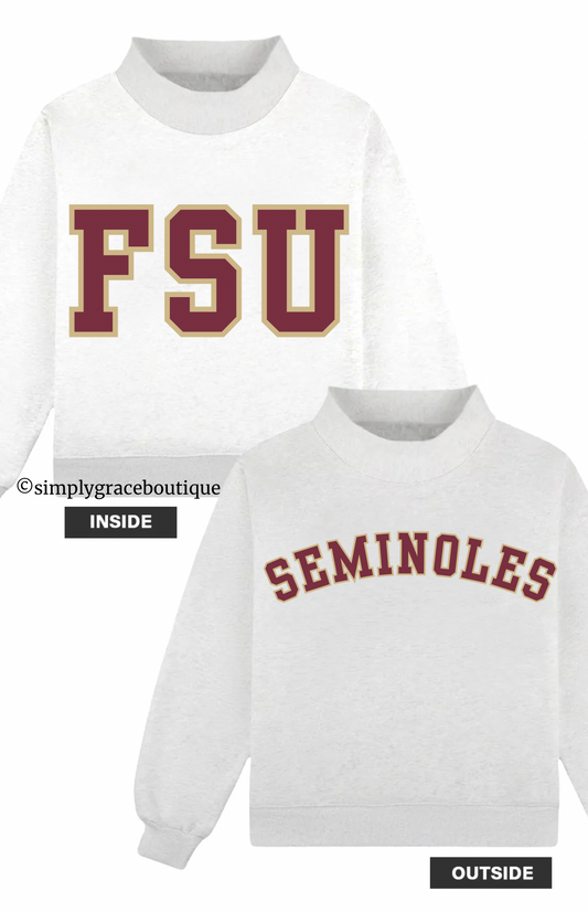 *Preorder* FSU Reversible Mockneck