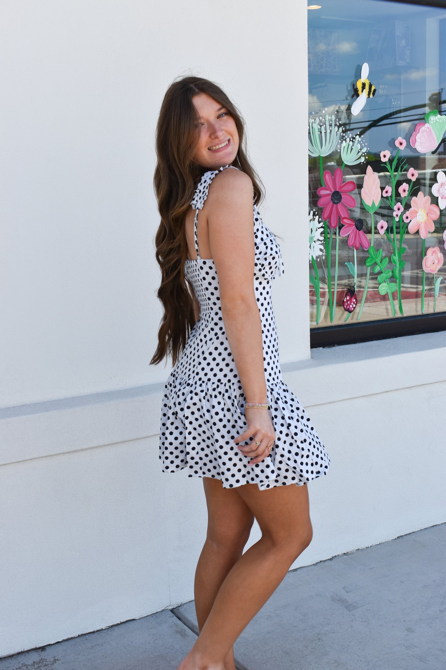Sally Dot Mini Dress