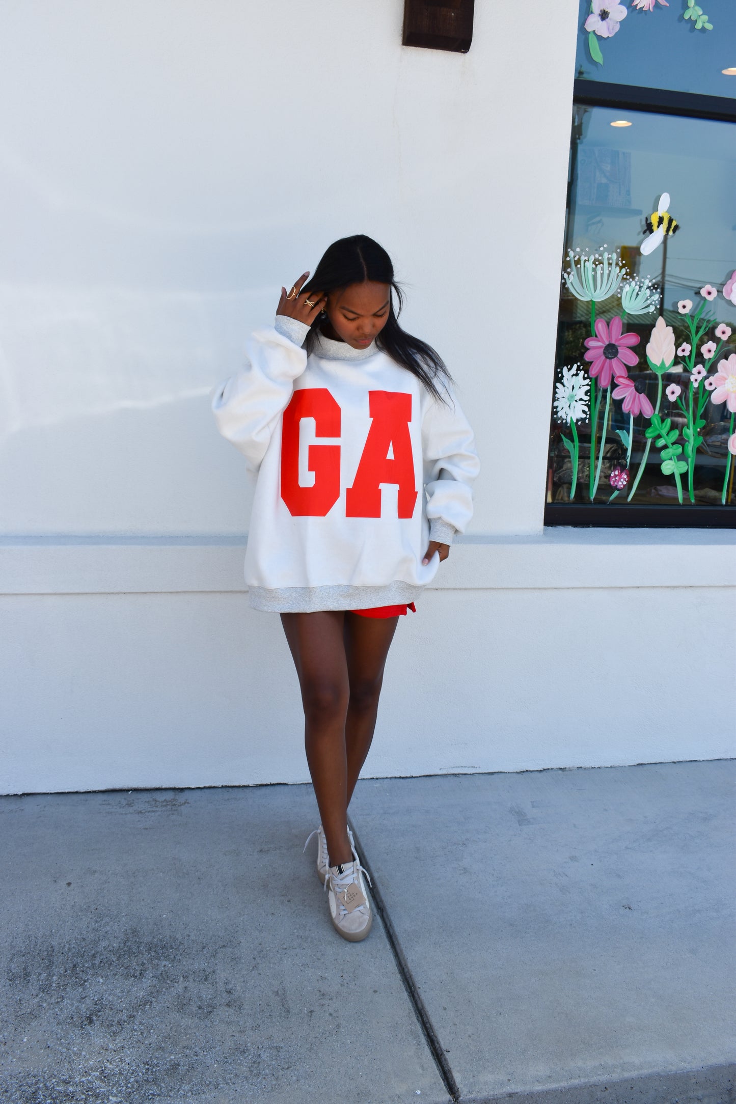 Georgia Reversible Mockneck