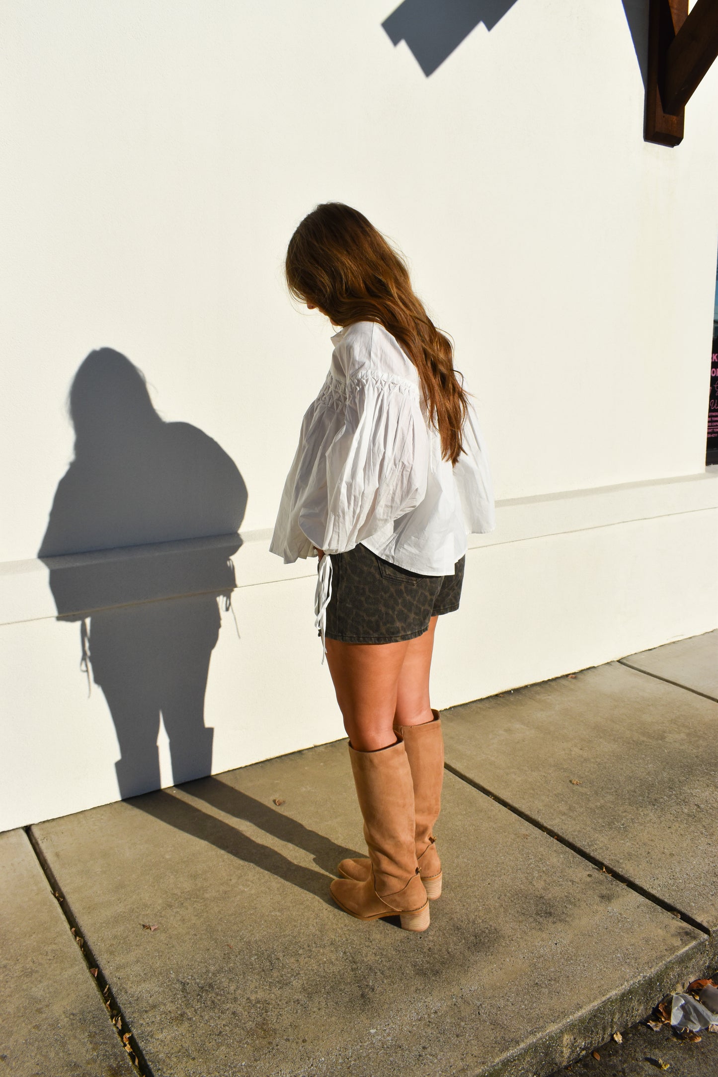 Leopard Print Skort