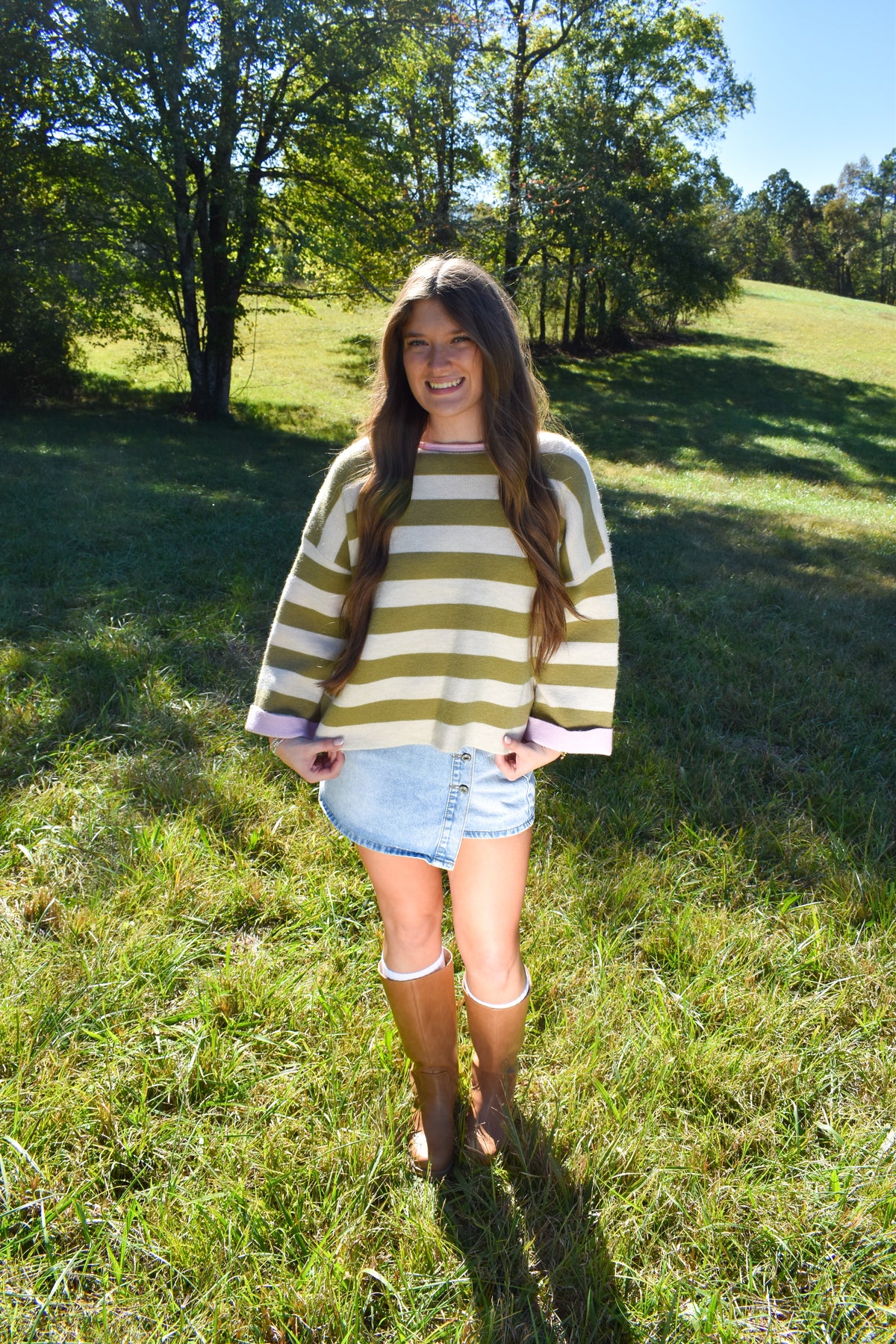 The Olive & Blush Reversible Sweater