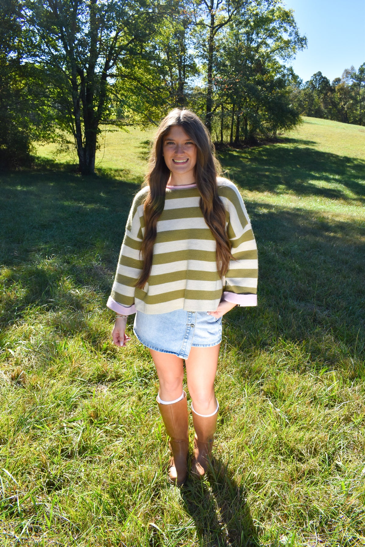 The Olive & Blush Reversible Sweater