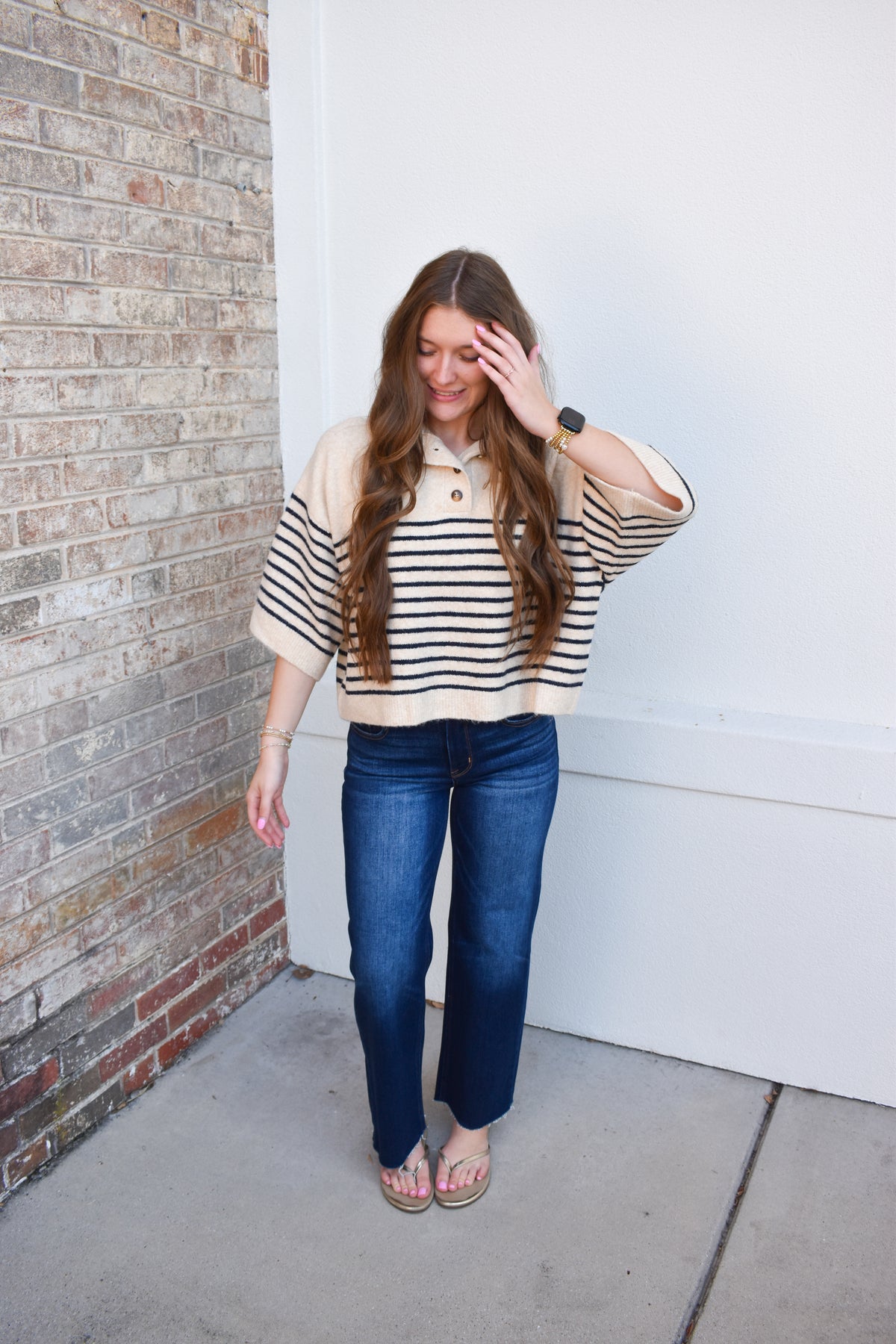Autumn Coast Stripe Sweater