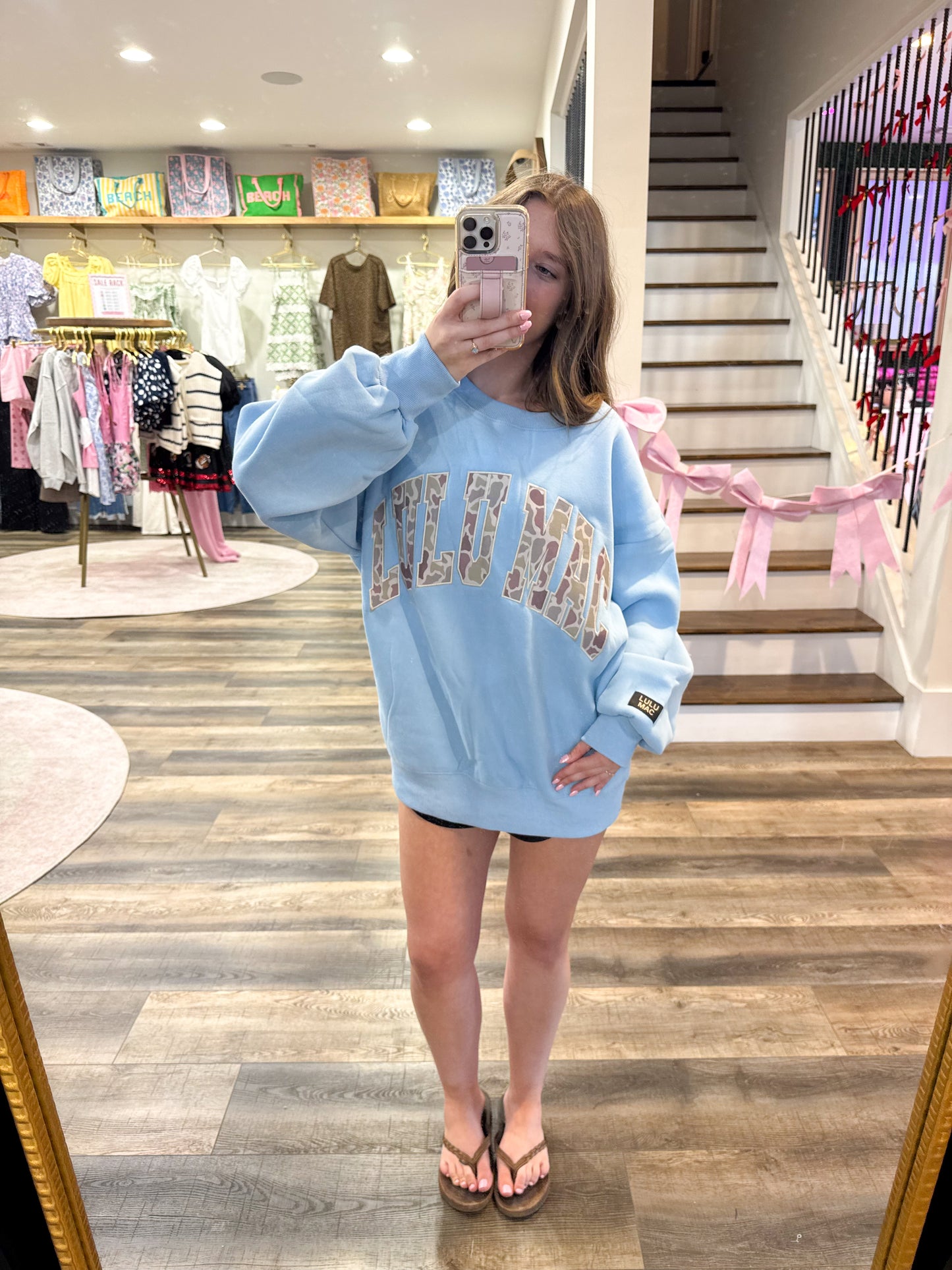 Lulu Mac Camo: Light Blue