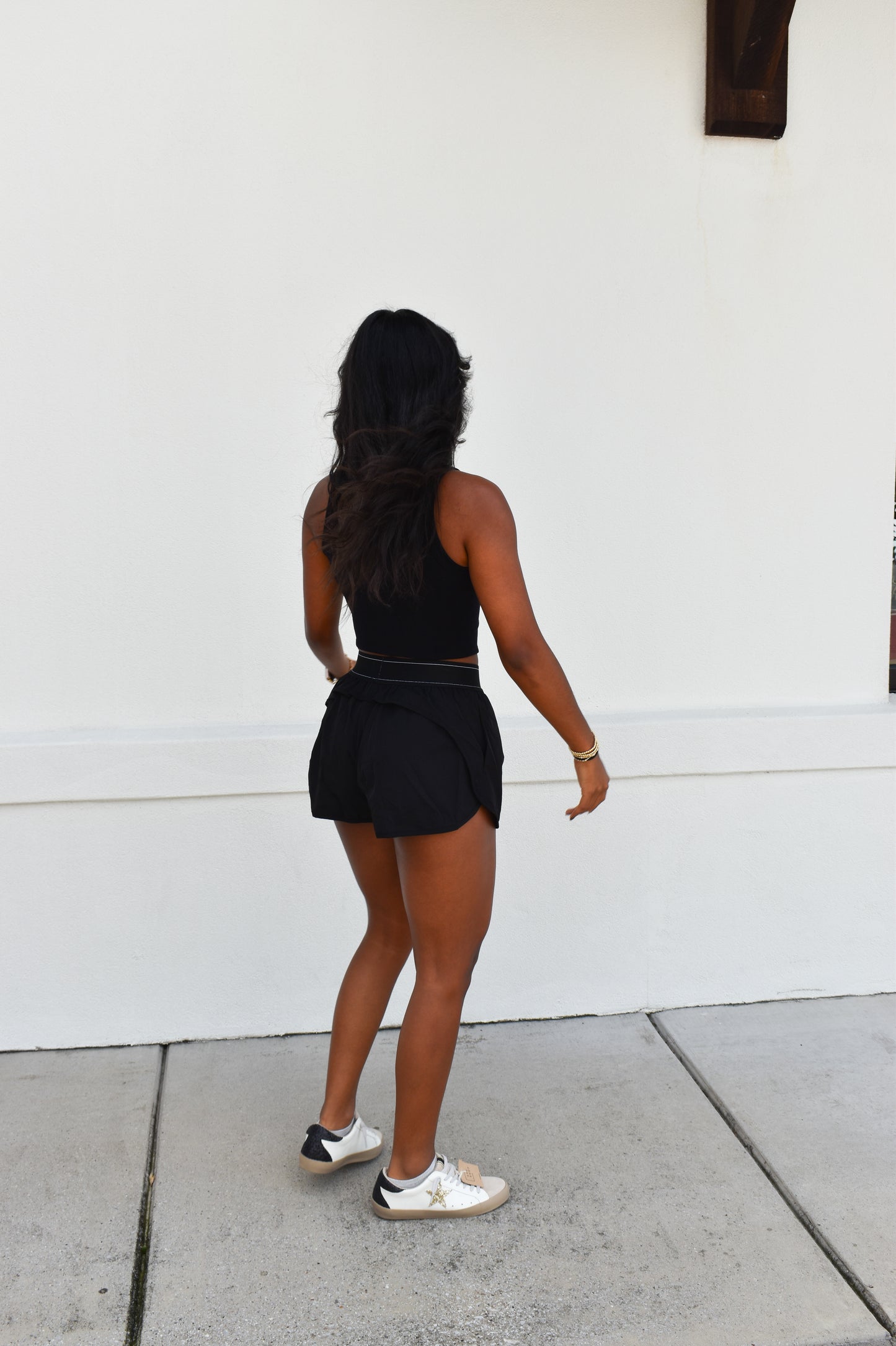 Lightweight Shorts with Elastic Waistband