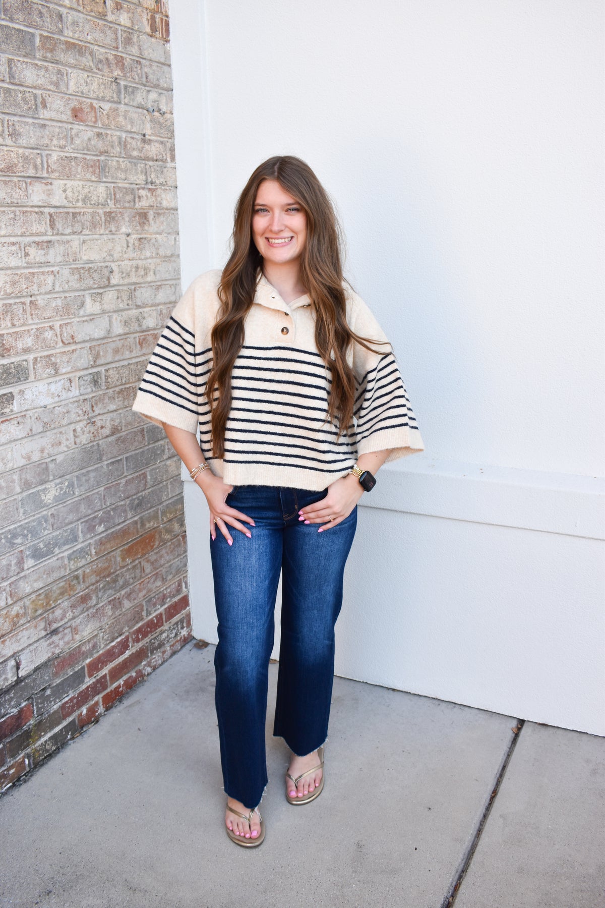 Autumn Coast Stripe Sweater