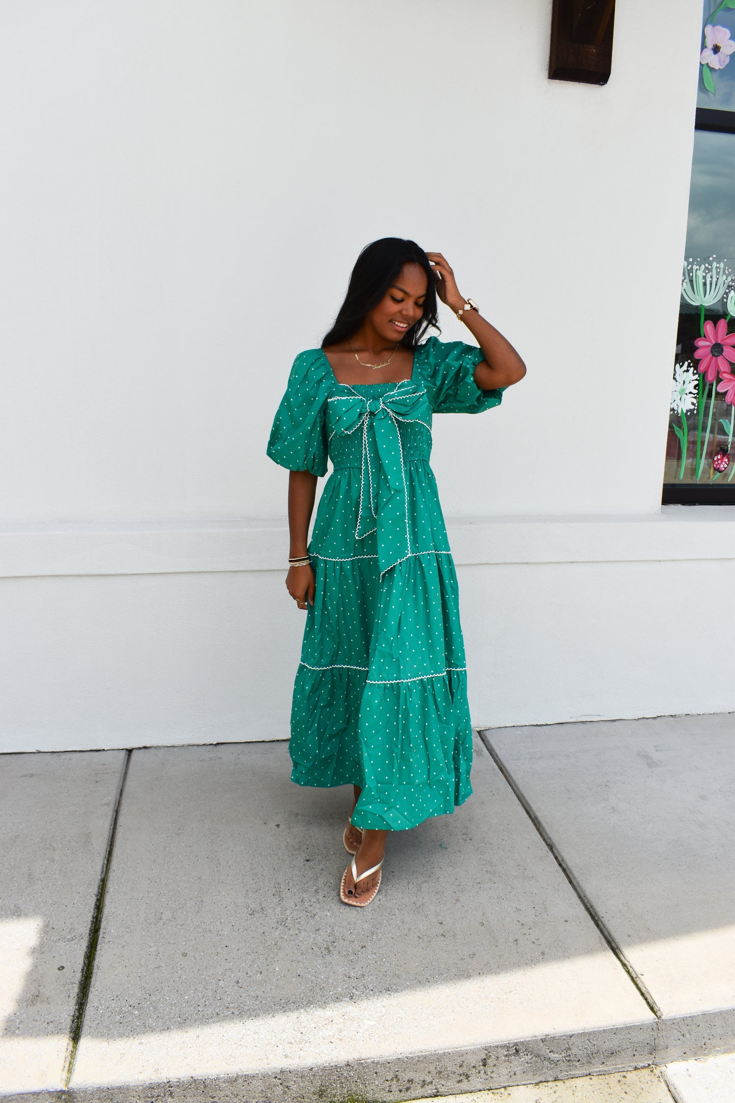 Emerald Ella Maxi Dress