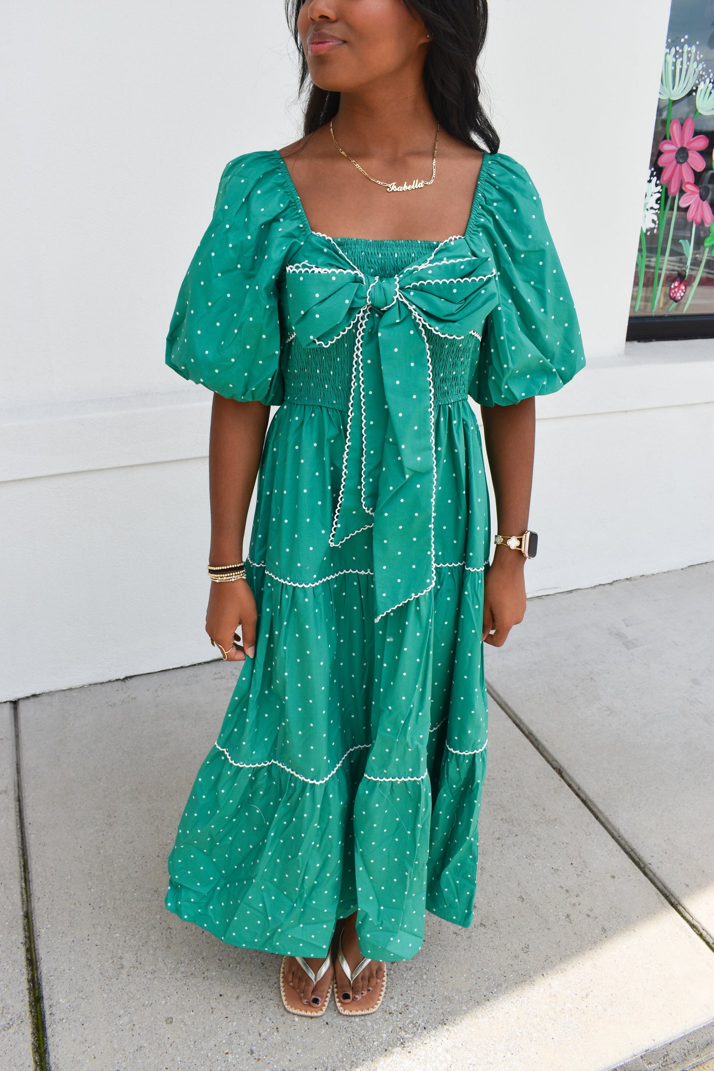 Emerald Ella Maxi Dress