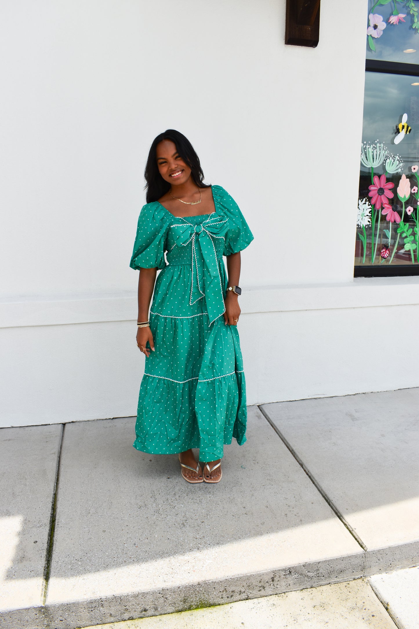 Emerald Ella Maxi Dress