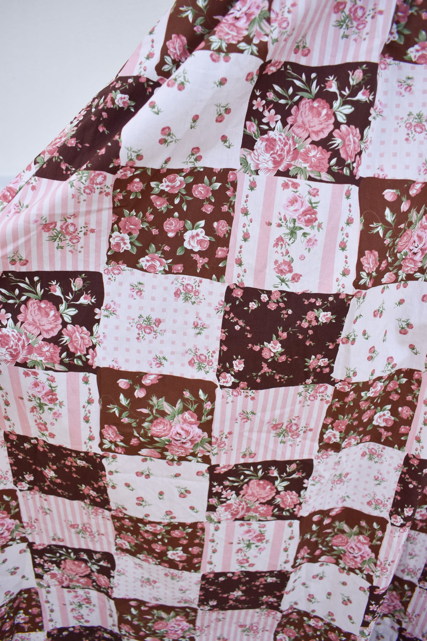 Jessie Floral Maxi Dress W/ Puffy Sleeves