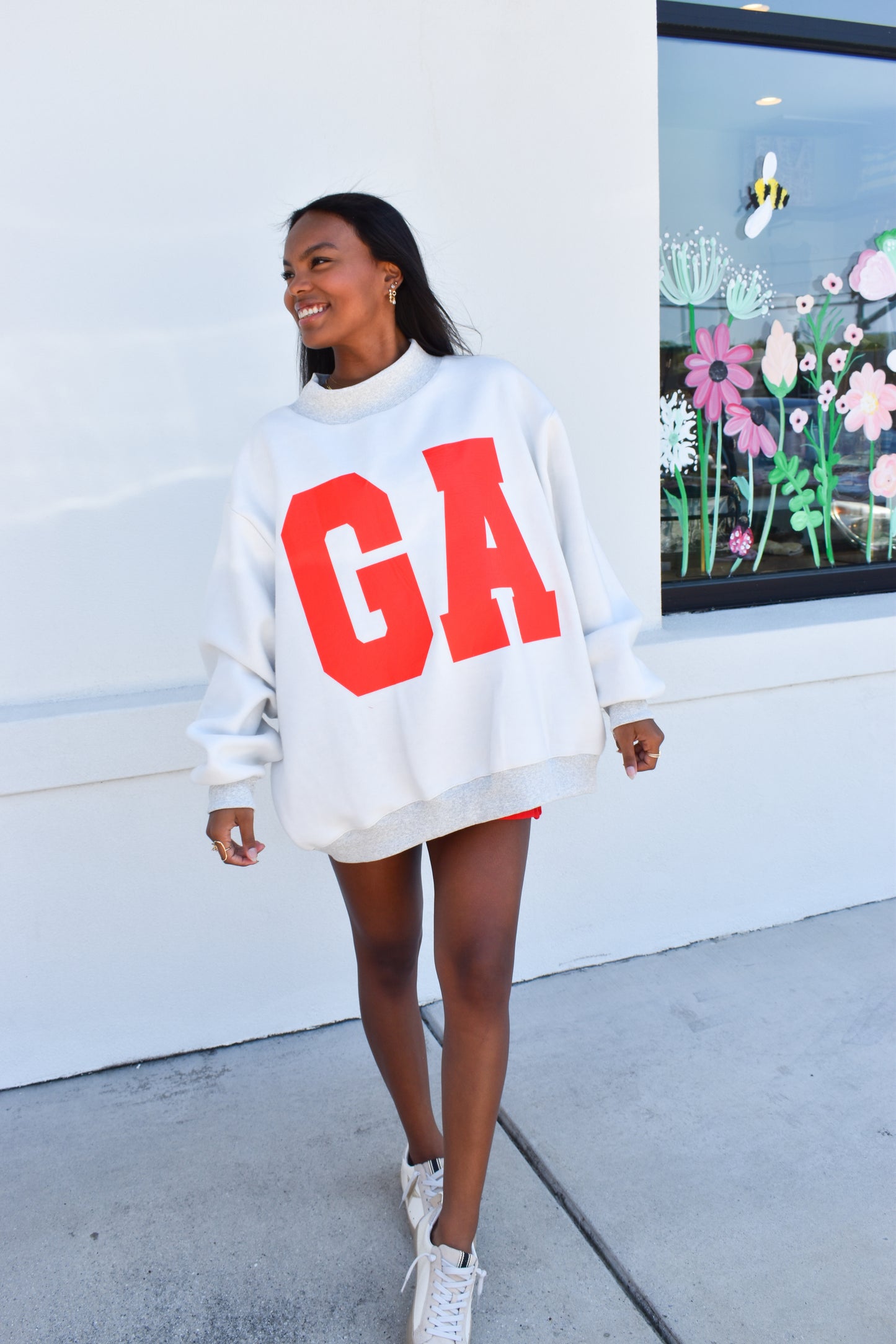 Georgia Reversible Mockneck
