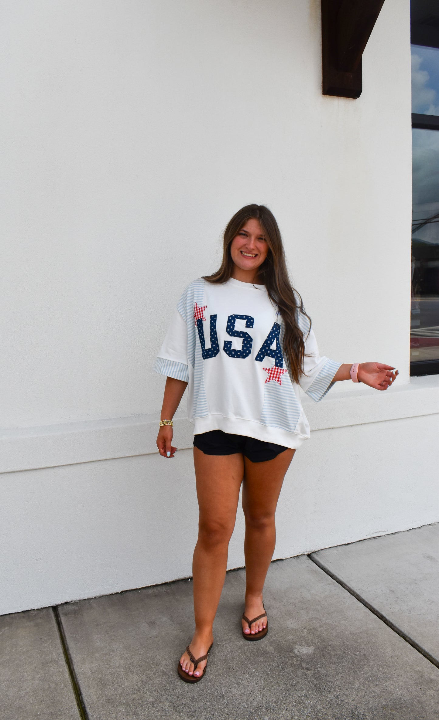 American Honey Patchwork Top