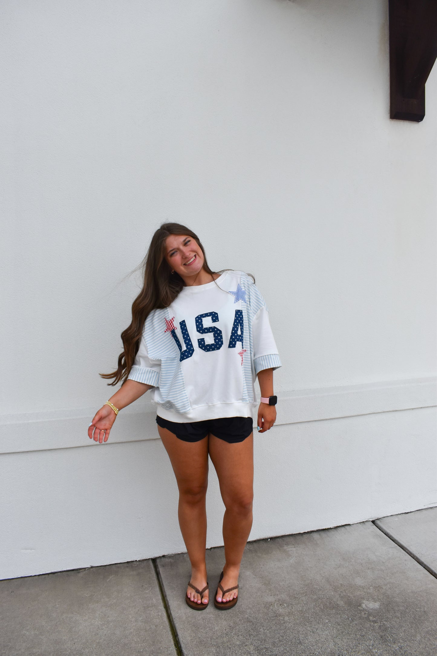 American Honey Patchwork Top