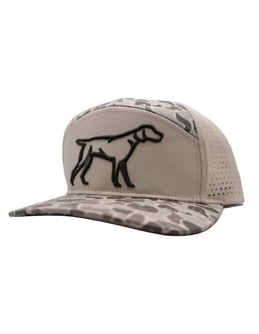 Marsh Camo 7 Panel Performance Hat