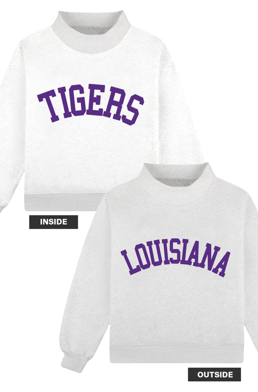 *Preorder* LOUISIANA Reversible Mockneck