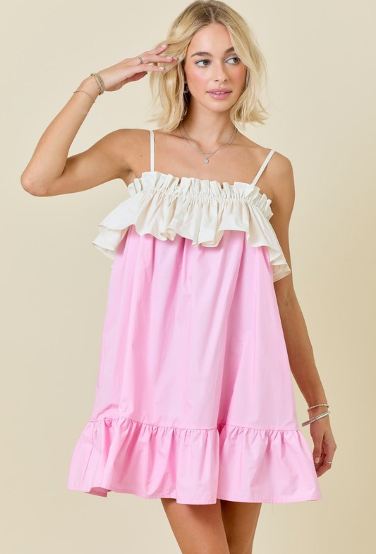 Babydoll Dress W/ Ruffles