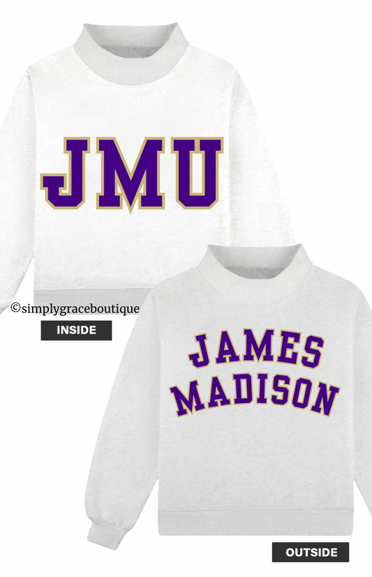 *Preorder* JMU Reversible Mockneck
