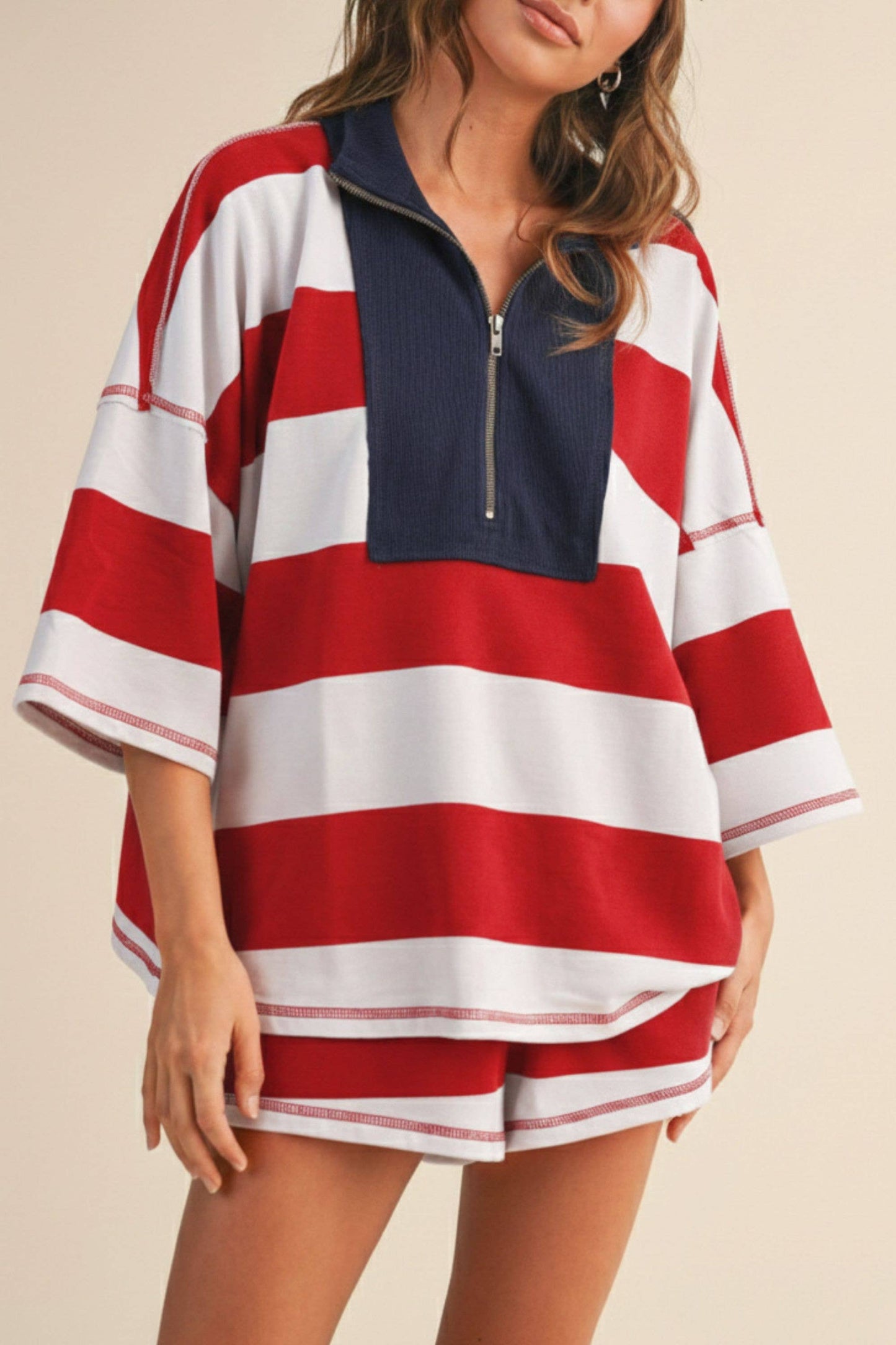 The Americana Stripe Set