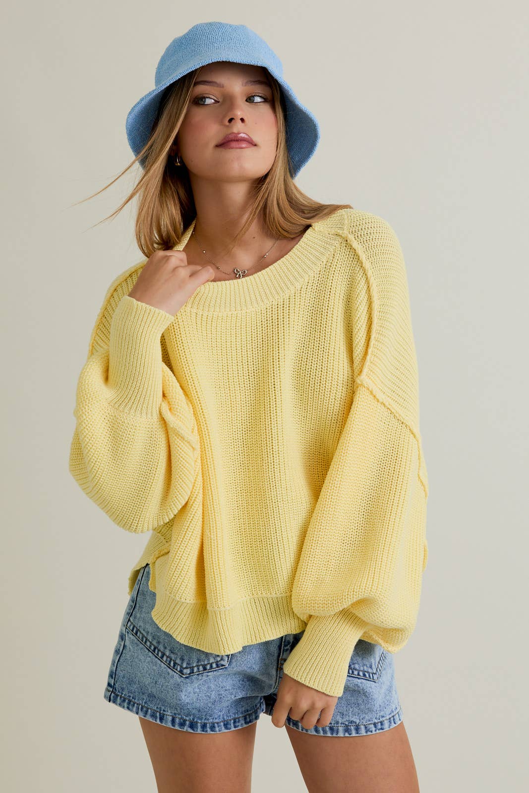 Sally Yellow Sweater