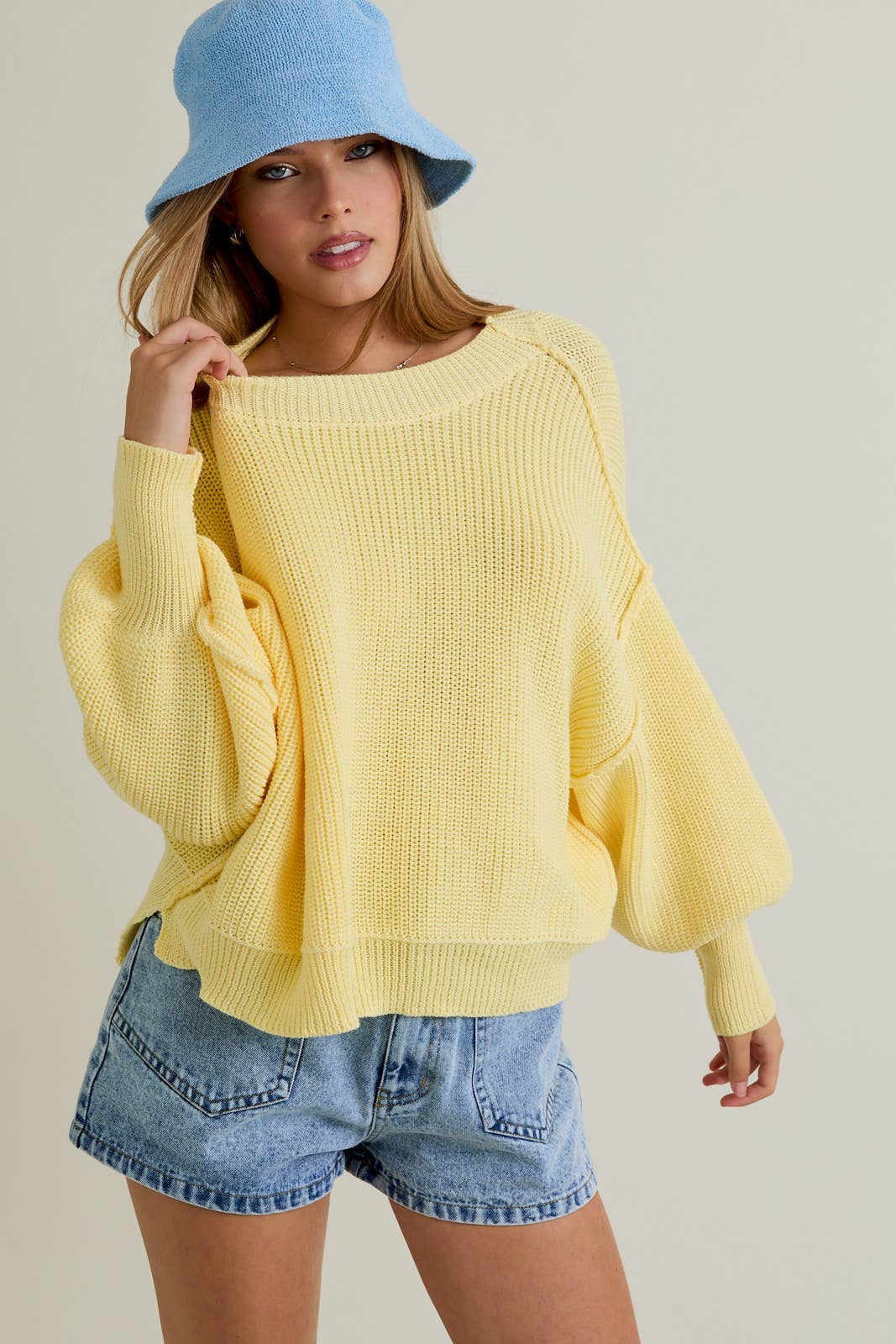 Sally Yellow Sweater