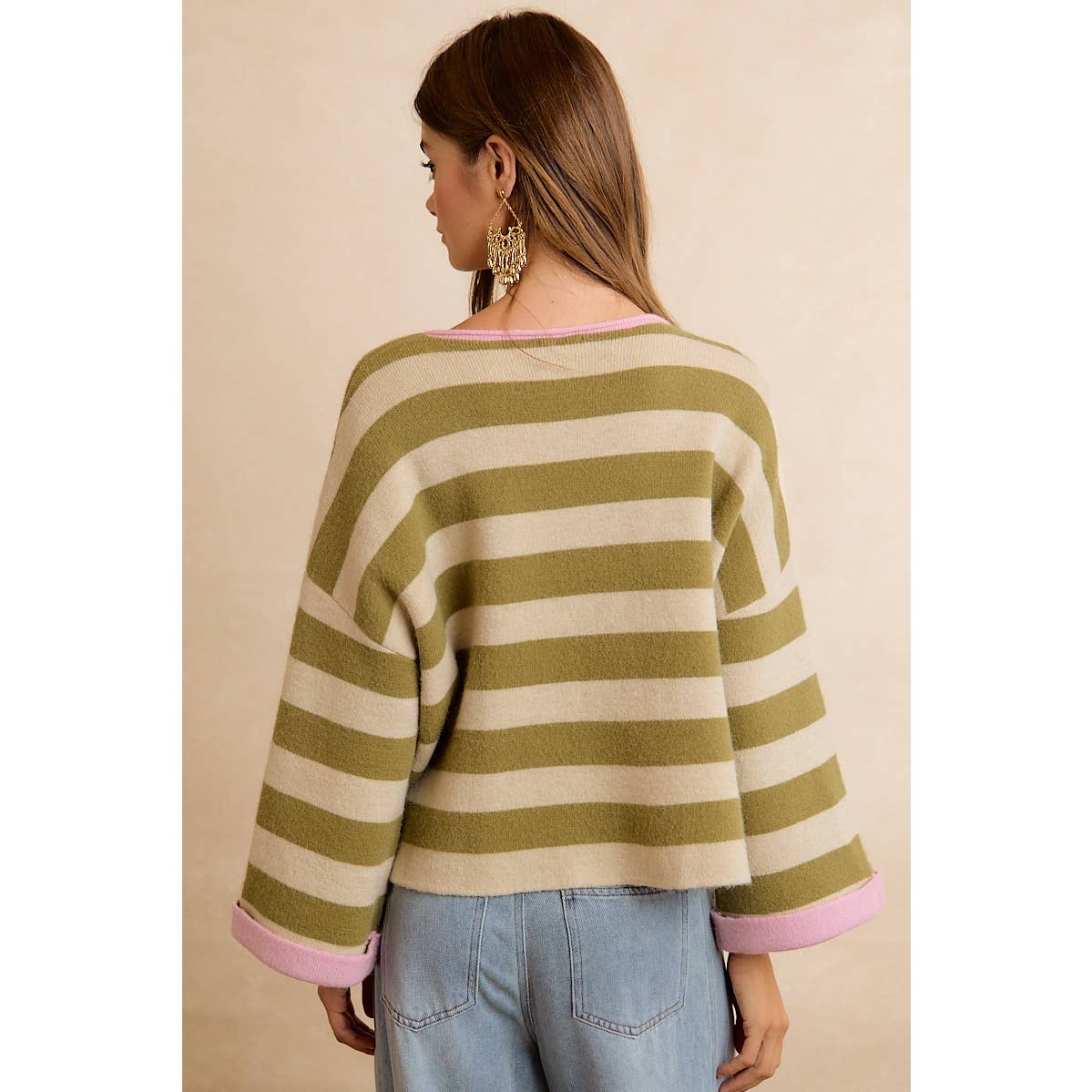 The Olive & Blush Reversible Sweater