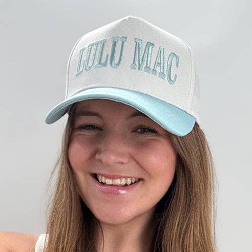 Lulu Mac Cap: Light Blue