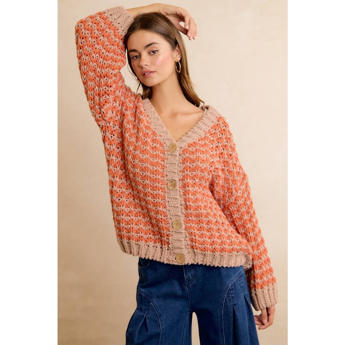 Thanksgiving Harvest Chunky Cardigan