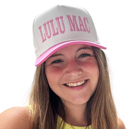 Lulu Mac Cap: Pink