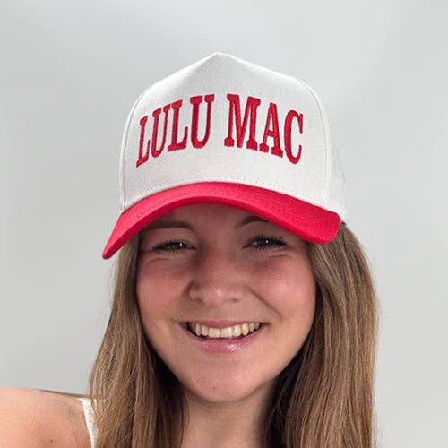 Lulu Mac Cap: Red
