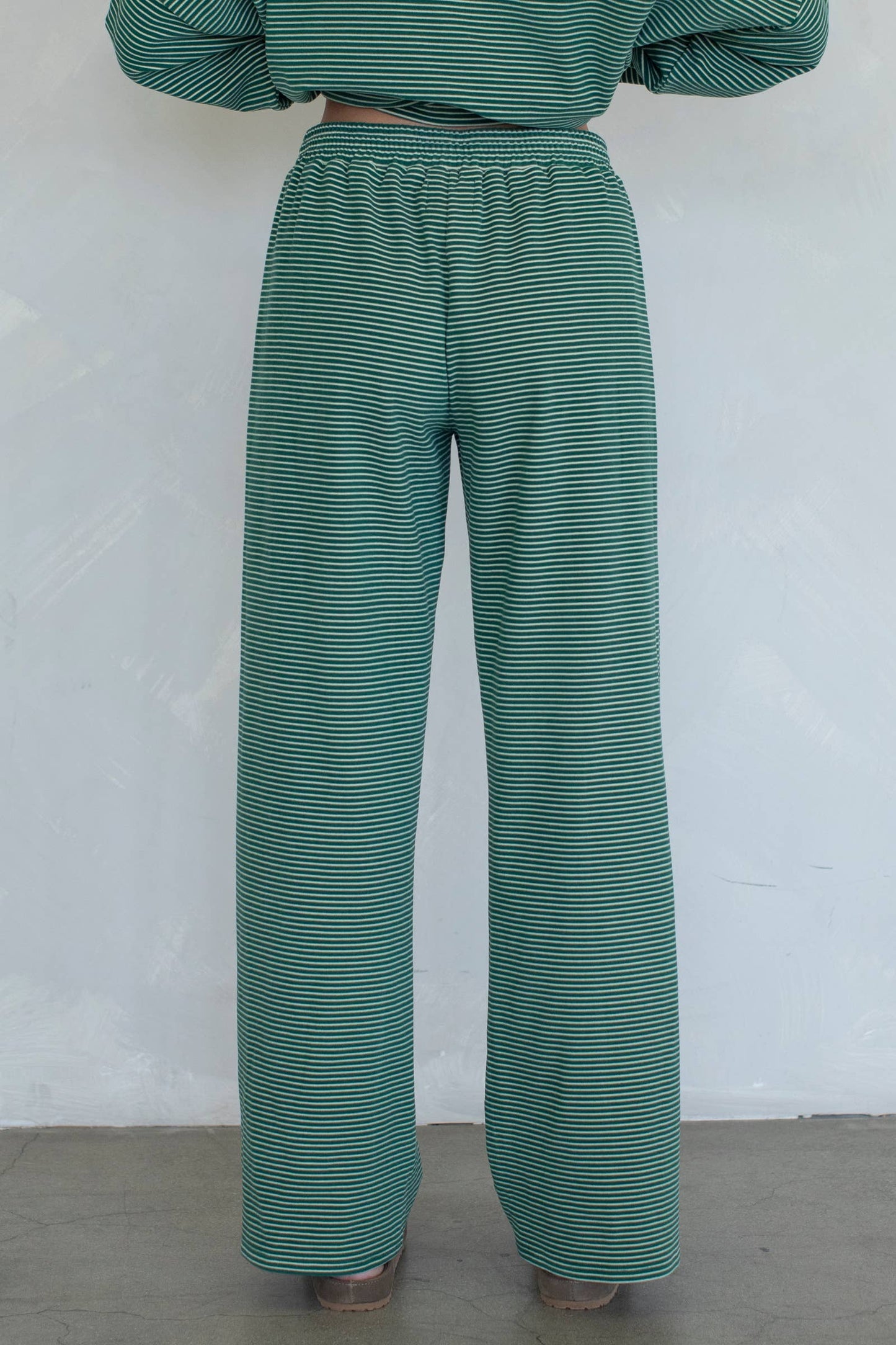 Levi Green Stripe Pants