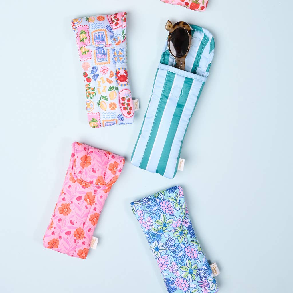 Puffy Sunglasses Case–Oh So Fancy Pink