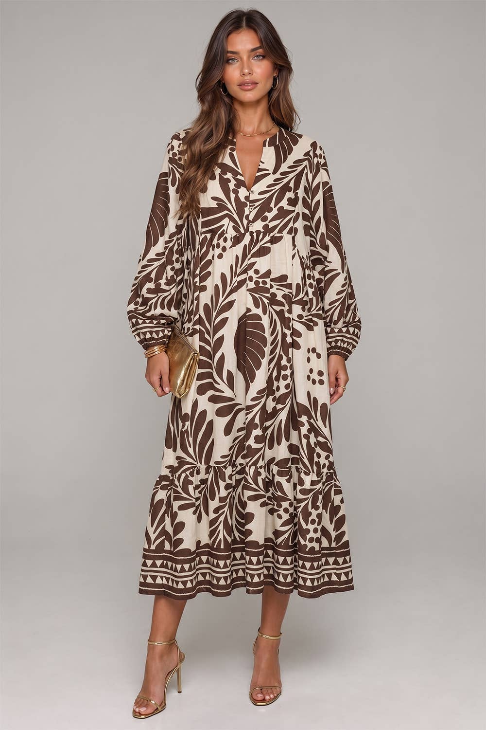 The Sienna Floral Midi