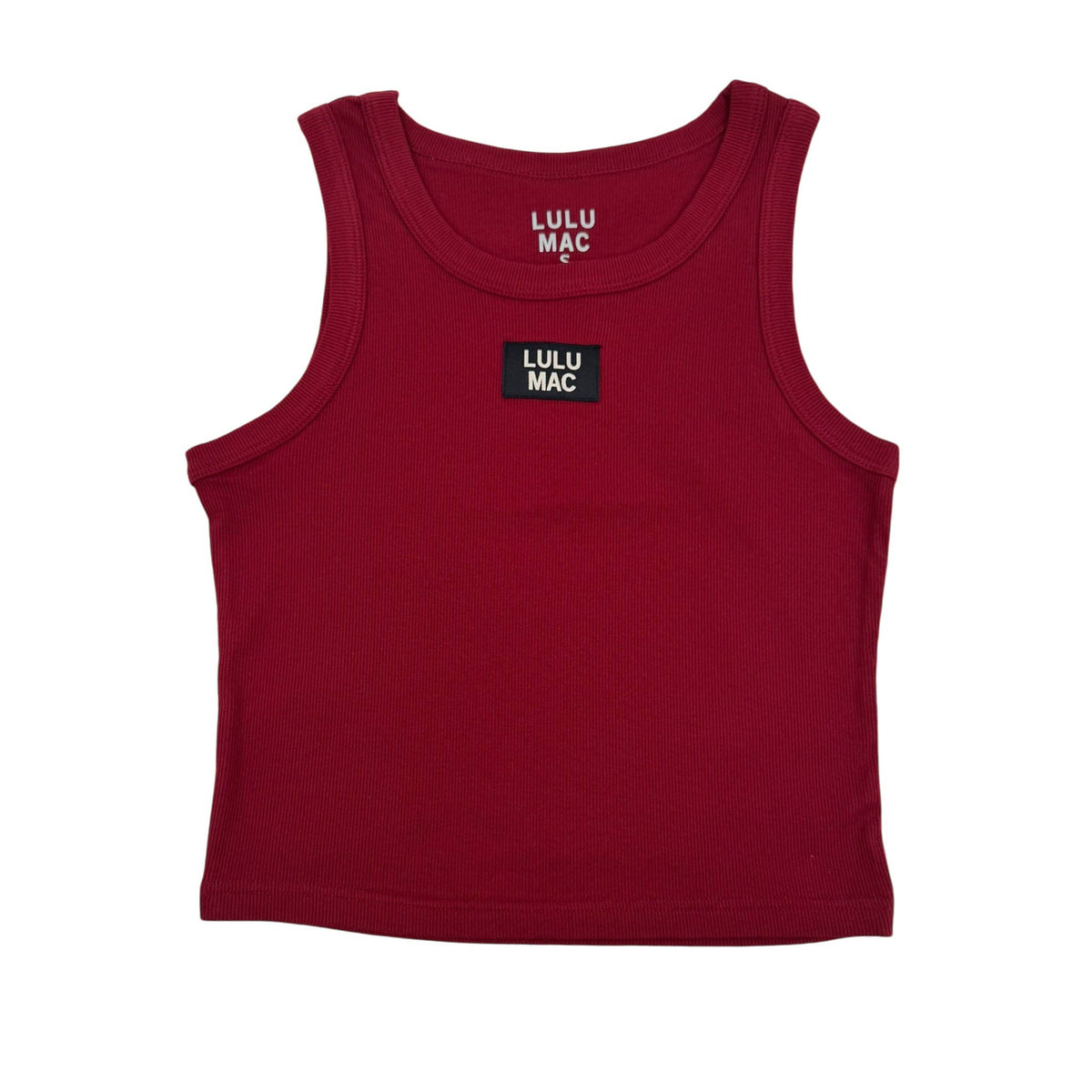 Lulu Mac Tank Top: Maroon